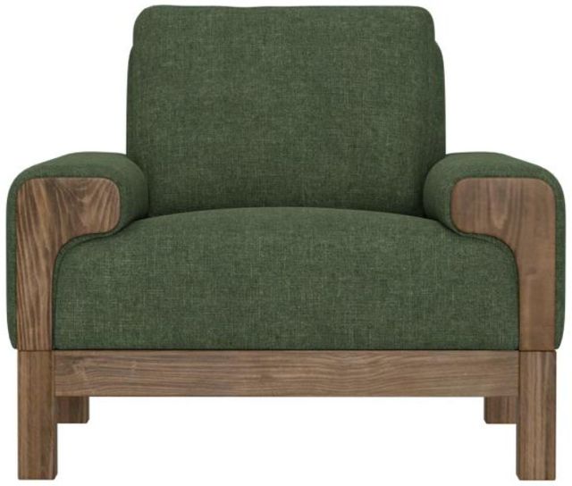 International Furniture Direct Sedona Olive Arm Chair-2