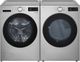 LG Graphite Steel Front Load Washer & Electric Dryer Laundry Pair-0