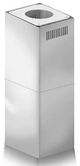 ZLINE 2 Piece 12" Stainless Steel Island Hood Extension Kit-0