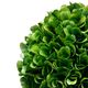 A & B Home Green Artificial Boxwood Topiary in White Pot-1