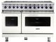 Viking® 7 Series 48'' Pure White Pro Style Dual Fuel Range-0