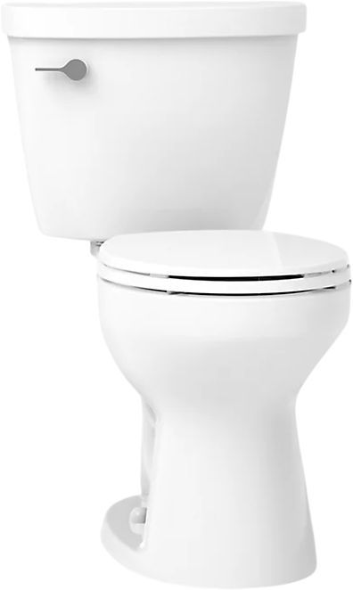 KOHLER® Cimarron® White 2-Piece 31" Round-Front Toilet, 1.6 Gpf-0