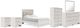 Signature Design by Ashley® Altyra 6-Piece White Full Panel Bed Set-0