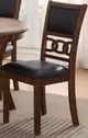 American Wholesale Furniture Gia 5-Piece Brown Dining Set-3