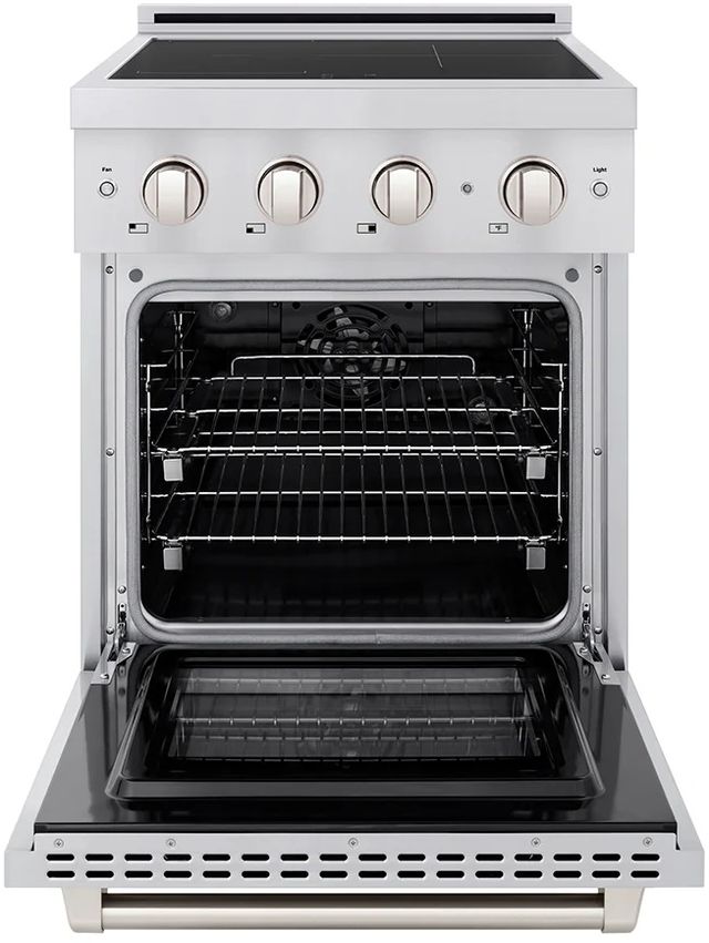 ZLINE Paramount 24" Stainless Steel Pro Style Induction Range-1