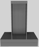 Vent-A-Hood® K Series 30" Gunsmoke Contemporary Wall Mounted Range Hood-4