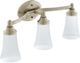 Moen® Eva™ Brushed Nickel Three Globe Bath Light-0