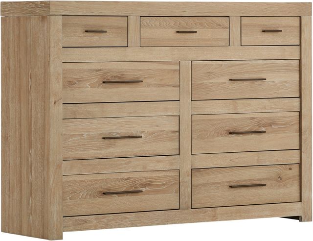 aspenhome® Modern Loft Modern Khaki 9-Drawer Chesser-0