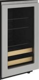 U-Line® 5 Class Stainless Steel 18" Handleless Panel Frame-1