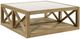 Bassett Mirror Holden Square Tan Coffee Table-0