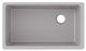 Elkay Quartz Classic® Greystone 33'' Single Bowl Undermount Sink-1