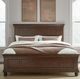 Liberty Furniture Rustic Traditions Rustic Cherry California King Panel Bed-1
