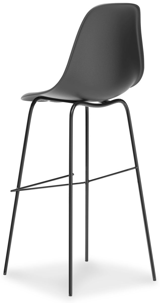 Signature Design by Ashley® Forestead Black Tall Bar Stool-1