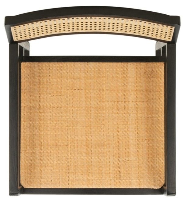Safavieh Lula Black/Natural Accent Chair-4