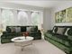 Corinthian Furniture Central Park Green Loveseat-1