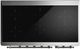 Ilve® Majestic III 48" Graphite Matte Pro Style Induction Range with Triple Glass Door and Burnished Trim-3