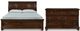 Millennium® by Ashley Porter 2-Piece Rustic Brown California King Sleigh Bed Set-0