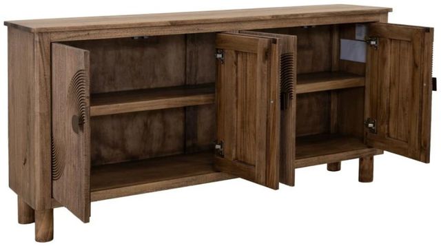 International Furniture Direct Rainbow Brown Console-3