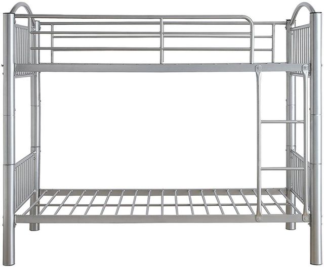 ACME Furniture Cayelynn Silver Twin Over Full Bunk Bed-3