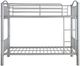 ACME Furniture Cayelynn Silver Twin Over Full Bunk Bed-3