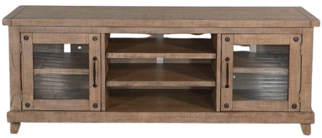 American Wholesale Furniture Vivian Light Brown TV Console-1