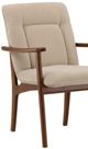 Dovetail Furniture Talesa Brown/Moss Sand Dining Chair-1