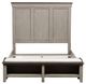 Liberty Furniture Ivy Hollow Dusty Taupe/Weathered Linen Queen Storage Panel Bed-2