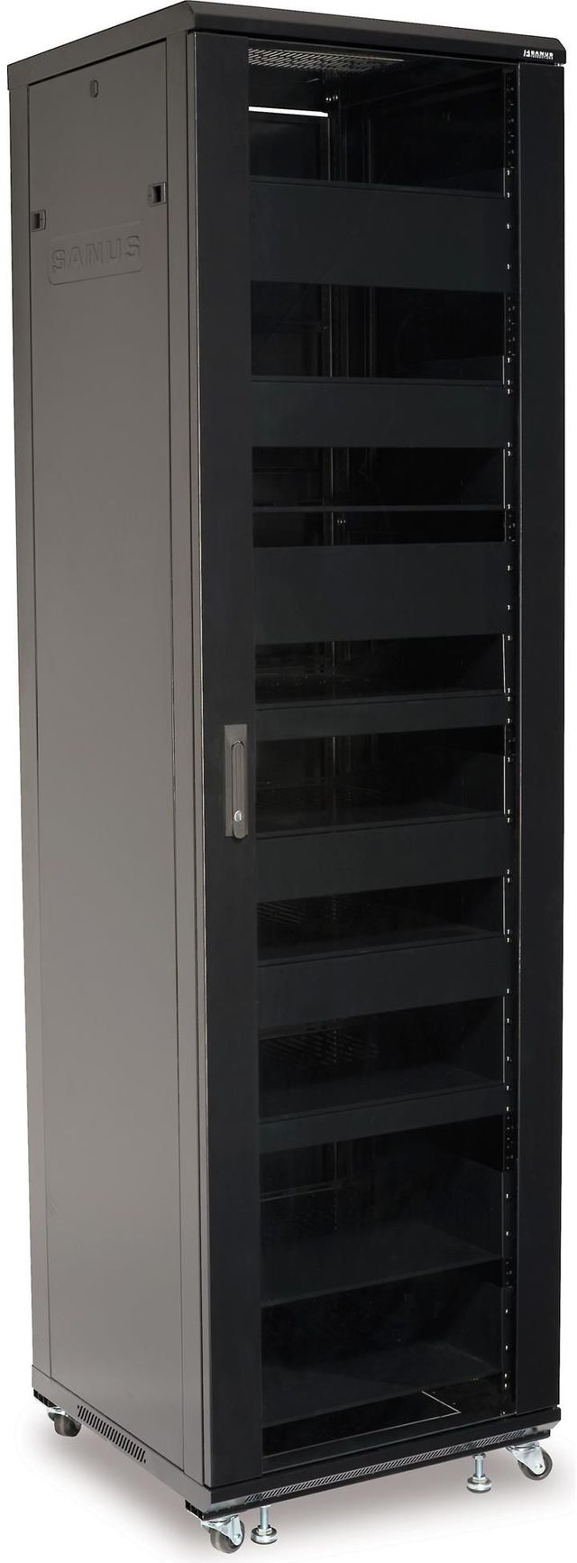 Sanus® Component Series Black 44U Component Rack