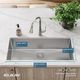 Elkay Crosstown® Polished Satin 36-1/2" x 18-1/2" x 9" Single Bowl Undermount Sink-2