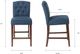 Olliix by Madison Park Navy Marian Tufted Counter Stool-1