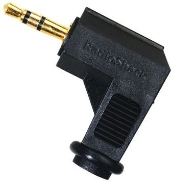 RadioShack Replaement Right-Angle 3/32" Stereo Headset Plug-0