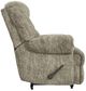 Signature Design by Ashley® Movie Man Taupe Manual Recliner-2