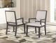 Steve Silver Co.® Mila Washed Grey Dining Room Group with FREE Bench-1