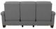 La-Z-Boy® Clybourn Bluestone Power Reclining Sofa with Headrest-4