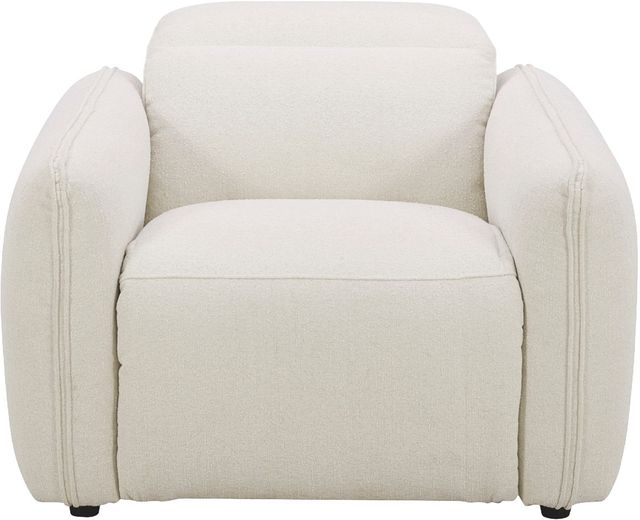 Moe’s Home Collection Eli Warm White Power Recliner Chair-2
