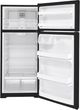 GE® 28" 17.5 Cu. Ft. ENERGY STAR® Black Top Freezer Refrigerator-1