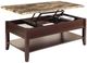 Oakridge Cocktail Table with Marble Top -0