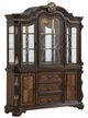 Furniture of America® Leovanni 2-Piece Dark Brown Hutch and Buffet Set-0