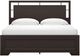 Signature Design by Ashley® Covetown Dark Brown California King Panel Bed-1