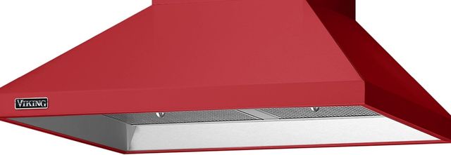 Viking® 3 Series 30" San Marzano Red Chimney Wall Hood-1