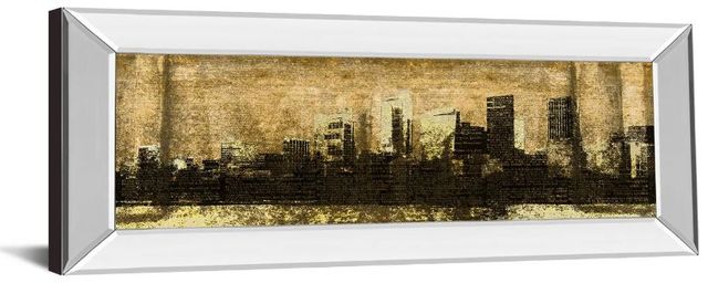Classy Art Defined City I by Sd Graphic Studio Mirror Framed Wall Art-1