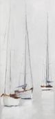 Stylecraft Foggy Harbor II Gray/Off-White Wall Art-1
