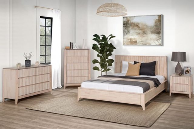 Furniture of America® Gervais White Wash Dresser-1