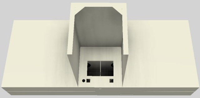 Vent-A-Hood® 54" Biscuit Contemporary Wall Mounted Range Hood-2