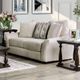 Furniture of America® Oacoma Ivory Loveseat-1
