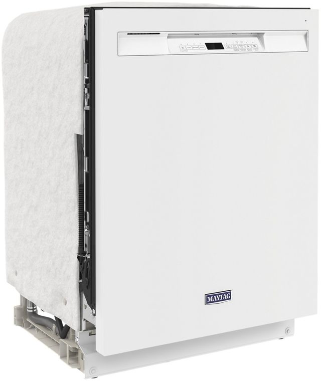 Maytag® 24" White Built In Dishwasher-3