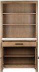 Magnussen Home® Plum Creek Marble/Sierra Brown Display Cabinet-3