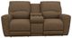 La-Z-Boy® Cassian Suede Power Reclining Loveseat with Console, Headrest, and Lumbar-1