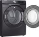 Samsung 7.5 Cu. Ft. Fingerprint Resistant Black Stainless Steel Front Load Electric Dryer-2