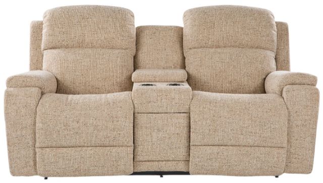 La-Z-Boy® Dorian Hickory Power Reclining Loveseat with Console, Headrest, and Lumbar-2